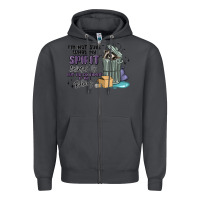 Smoke spirit animal raccoon Zipper Hoodie - MaliasSmallBusiness