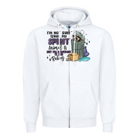 White spirit animal raccoon Zipper Hoodie - MaliasSmallBusiness