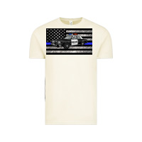 Vintage Arctic thin blue line police car sippy cup Vintage Tee - Artiststas