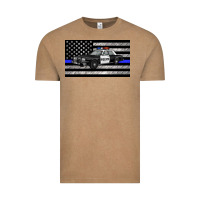 Vintage Coffee thin blue line police car sippy cup Vintage Tee - Artiststas