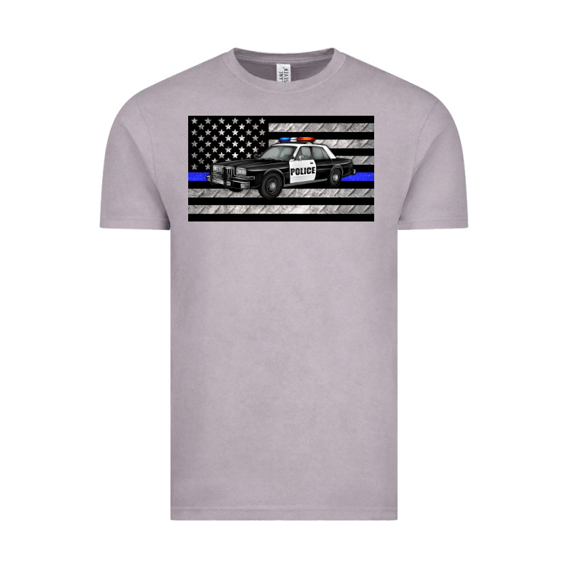 Thin Blue Line Police Car Sippy Cup Vintage Tee by Artiststas | Teevron