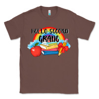 Chestnut back to school hello second grade 3200x2400 Classic Tee - AdoDesignShop