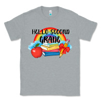 Heather Grey back to school hello second grade 3200x2400 Classic Tee - AdoDesignShop