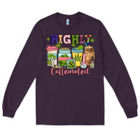 Plum highly caffeinated Long Sleeve Tee - JahusDesignShop