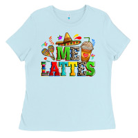 Baby Blue Me lattes Ladies Tee - RanaPortraitStore