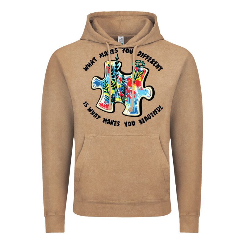 What Makes You Different Is What Makes You Beautif Vintage Hoodie by JahusDesignShop | Teevron