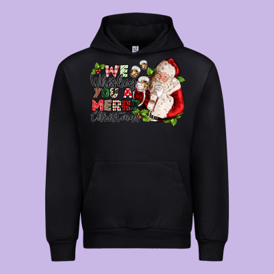 We Whiskey You A Merry Christmas Urban Hoodie Designed By Cowgirlartshop