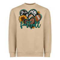 Mushroom football hearts Heavyweight Sweatshirt - Jasminsmagicworld