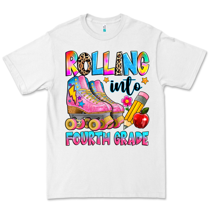 Rolling Into Fourth Grade Premium Tee by texasbilliewilder | Teevron