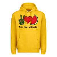 Lemon Peace Love Watermelon Premium Hoodie - Bettercallsaul