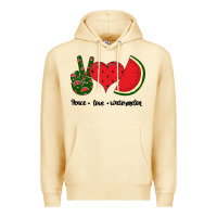 Pina Colada Peace Love Watermelon Premium Hoodie - Bettercallsaul