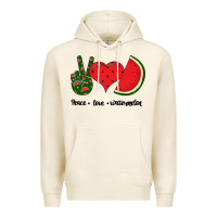 Tofu Peace Love Watermelon Premium Hoodie - Bettercallsaul