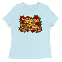 Baby Blue Mama cita Ladies Tee - RanaPortraitStore