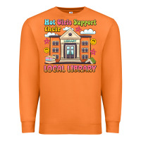 Carrot hot girls support their local library Premium Sweatshirt - Artiststas