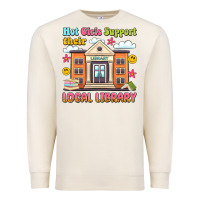 Sandshell hot girls support their local library Premium Sweatshirt - Artiststas