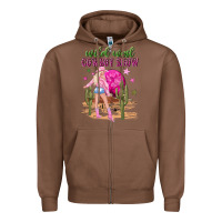 Chestnut wild west cowboy show Zipper Hoodie - NancyCooperArtShop