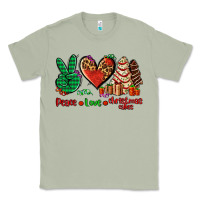 Matcha peace love Christmas cakes Classic Tee - AdoDesignShop