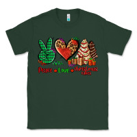 Sports Green peace love Christmas cakes Classic Tee - AdoDesignShop