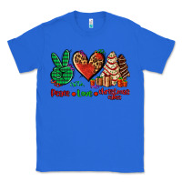 True Royal peace love Christmas cakes Classic Tee - AdoDesignShop