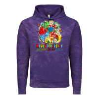 Cloud Purple neurodiversity celebrate the spectrum Vintage Hoodie - JahusDesignShop