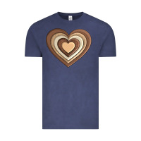 Vintage Denim melanin heart Vintage Tee - AdoDesignShop