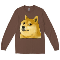 Chestnut doge coin shiba dog Long Sleeve Tee - Jasminsmagicworld