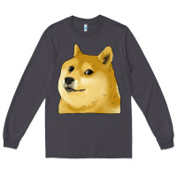 Smoke doge coin shiba dog Long Sleeve Tee - Jasminsmagicworld