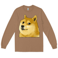 Toasted Coconut doge coin shiba dog Long Sleeve Tee - Jasminsmagicworld