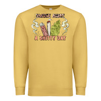 Antique Gold smoke away a sh tty day Premium Sweatshirt - Artiststas