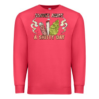 Cardinal smoke away a sh tty day Premium Sweatshirt - Artiststas