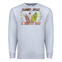 Heather Grey smoke away a sh tty day Premium Sweatshirt - Artiststas