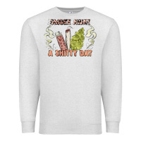 Oatmeal Heather smoke away a sh tty day Premium Sweatshirt - Artiststas