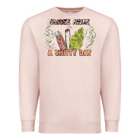 Pale Pink smoke away a sh tty day Premium Sweatshirt - Artiststas