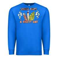 True Royal smoke away a sh tty day Premium Sweatshirt - Artiststas