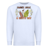 White smoke away a sh tty day Premium Sweatshirt - Artiststas
