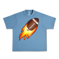 Pebble Blue american football Urban Heavy Tee - JahusDesignShop