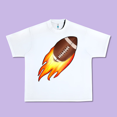 American Football Urban Heavy Tee Designed By Jahusdesignshop