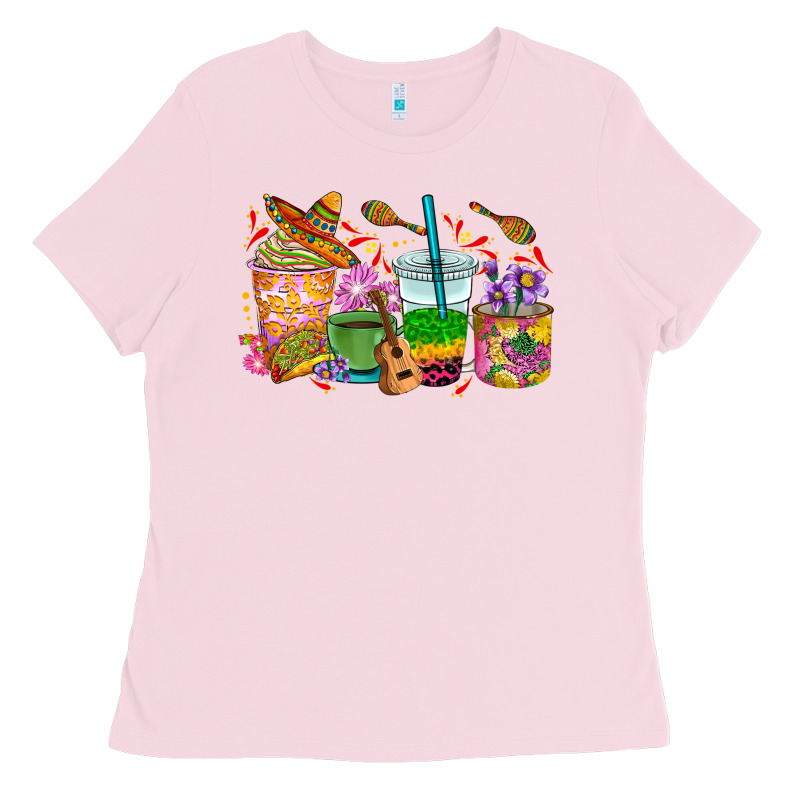 Mexico Coffee Cups Ladies Tee by RanaPortraitStore | Teevron