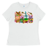 White Mexico coffee cups Ladies Tee - RanaPortraitStore