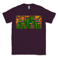 Plum sunflowers and cactus license plate Classic Tee - Artiststas