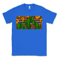 True Royal sunflowers and cactus license plate Classic Tee - Artiststas