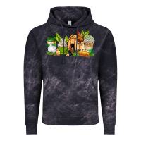 Cloud Black chicken coffee cups Vintage Hoodie - AdoDesignShop