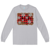 Moon Dust snowflake background Long Sleeve Tee - BarkalooDesign