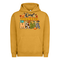Pigment Peanut Butter one thankful mama Urban Hoodie - CowGirlArtShop