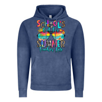 Vintage Denim school's out for summer teacher life Vintage Hoodie - RanaPortraitStore