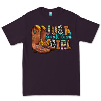 Plum just a small town girl Premium Tee - Zillion Design Studio