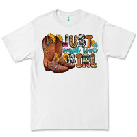 White just a small town girl Premium Tee - Zillion Design Studio