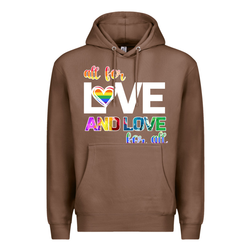 All For Love And Love For All Premium Hoodie by Bettercallsaul | Teevron