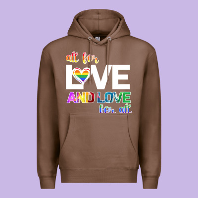 All For Love And Love For All Premium Hoodie Designed By Bettercallsaul