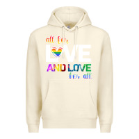 Sandshell All For Love And Love For All Premium Hoodie - Bettercallsaul